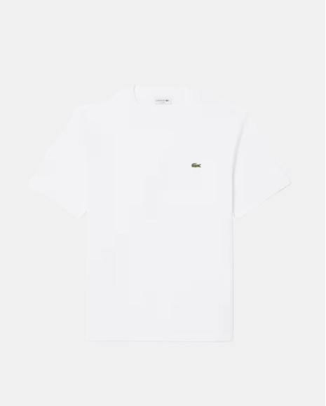 Camisetas de manga curta para homem LACOSTE Branco TH7318