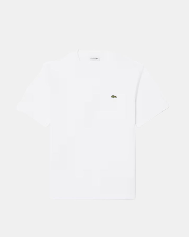 Camisetas de manga curta para homem LACOSTE Branco TH7318