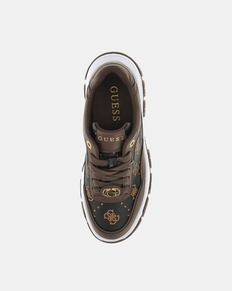 Sapatilhas Baixas Mulher GUESS Castanhas BERRETT2 FLFBRT PEL12