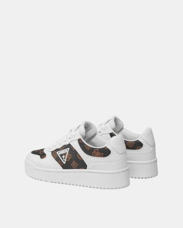 Sapatilhas Baixas Mulher GUESS Brancas MIRAM2 FLPMI2 FAL12