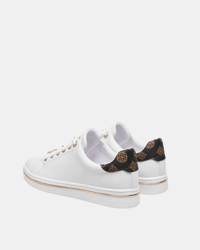 Sapatilhas Baixas Mulher GUESS Branco STASEY FLPSTA ELE12