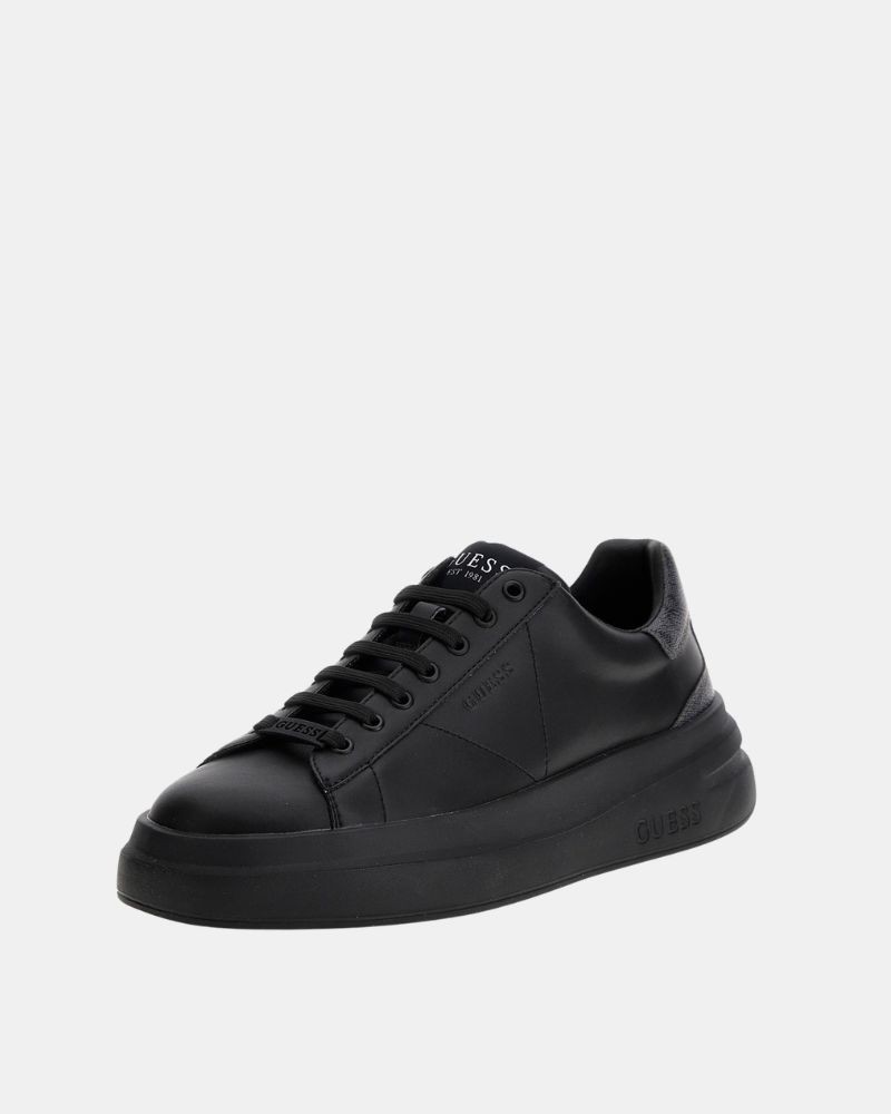 Sapatilhas Baixas Homem GUESS Preto ELBA FMPVIB LEA12