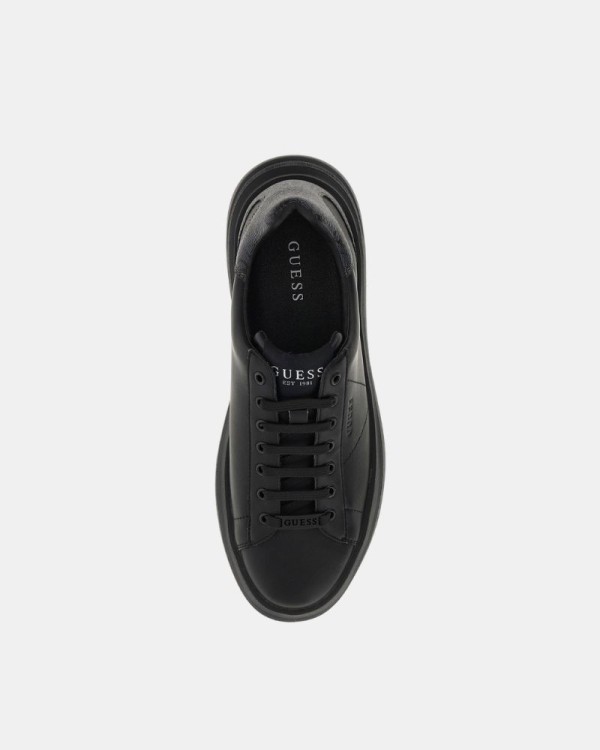 Sapatilhas Baixas Homem GUESS Preto ELBA FMPVIB LEA12