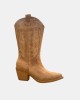 Botas Altas Cowboy Mulher Castanhas 353102