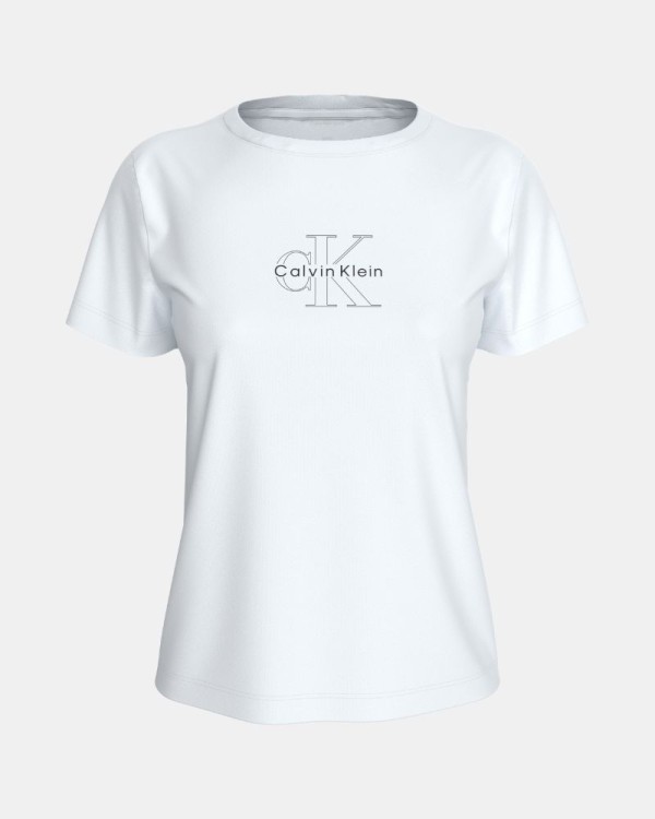 Camisetas Manga corta Mujer CALVIN KLEIN Beige LV047G803GYAS