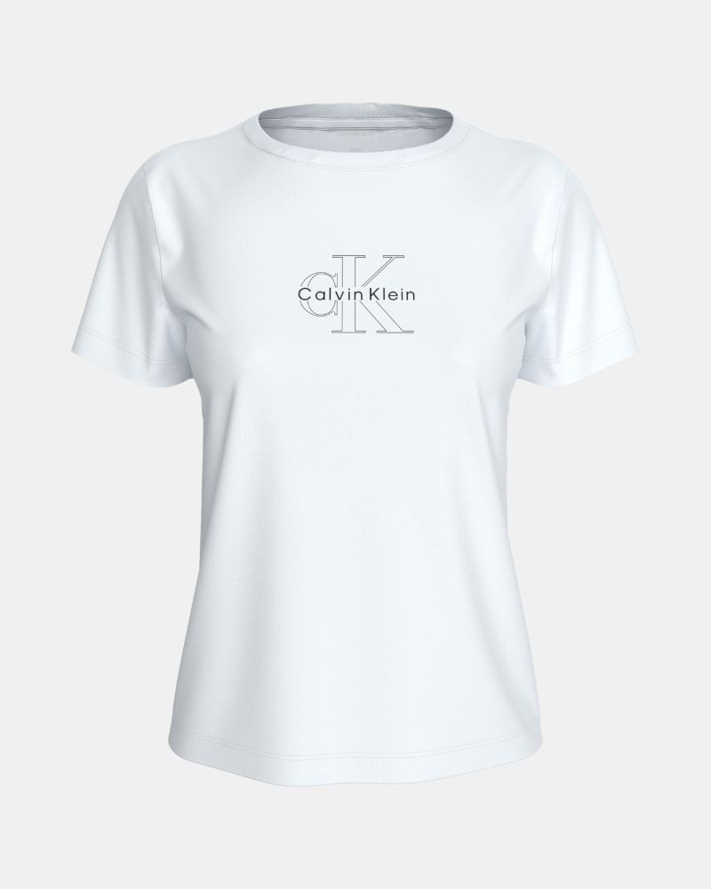 Camisetas Manga corta Mujer CALVIN KLEIN Beige LV047G803GYAS
