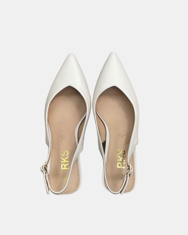 Zapatos Fiesta Abiertos Mujer  Hielo 28255