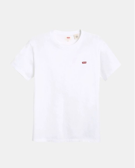 Camisetas de manga curta para homem LEVIS Branco 56605 0000 SS ORIGINAL HM