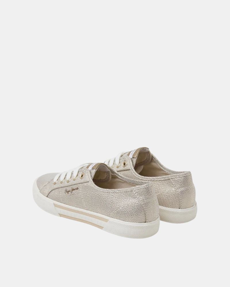 Zapatillas Bajas Mujer PEPE JEANS Oro PLS31439 BRADY PARTY
