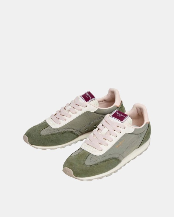 Sapatilhas Baixas Mulher PEPE JEANS Verde PLS400030 JANE SUBTLE
