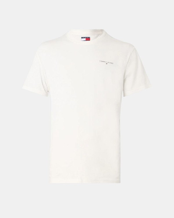 Camisetas de manga curta para homem TOMMY HILFIGER Bege DM0DM21780YBL