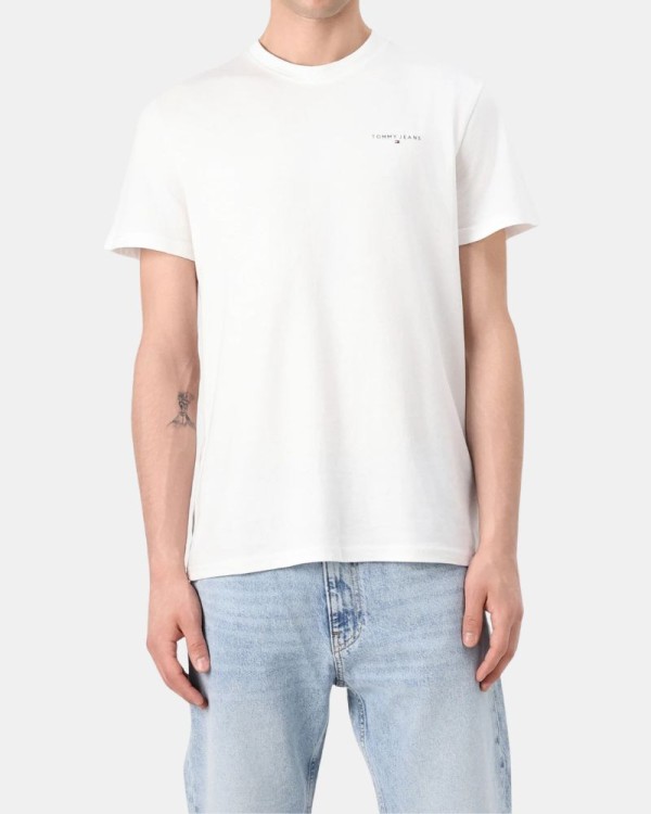 Camisetas de manga curta para homem TOMMY HILFIGER Bege DM0DM21780YBL