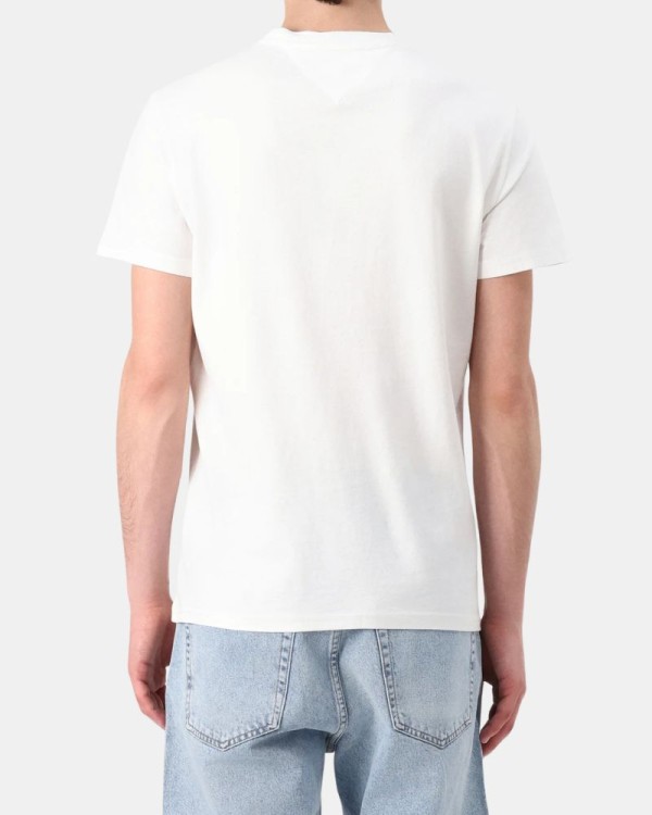 Camisetas de manga curta para homem TOMMY HILFIGER Bege DM0DM21780YBL