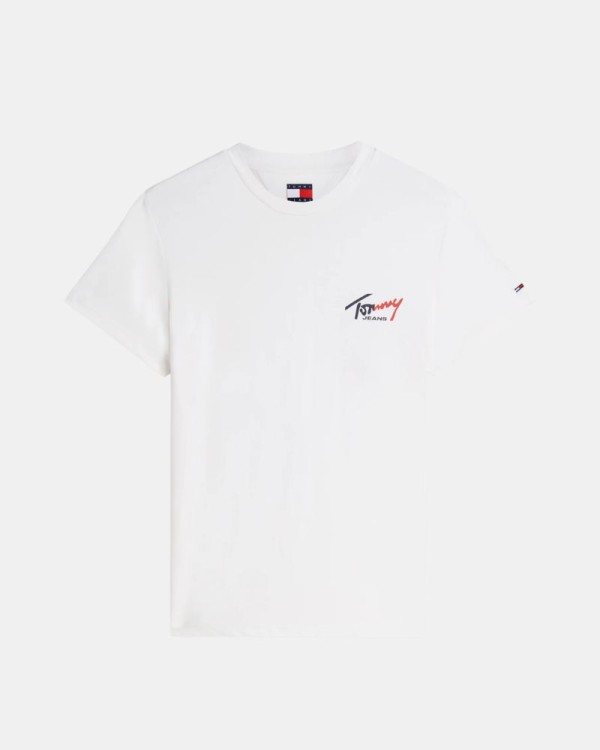 Camisetas de manga curta Homem TOMMY HILFIGER Branco DM0DM22538YBH