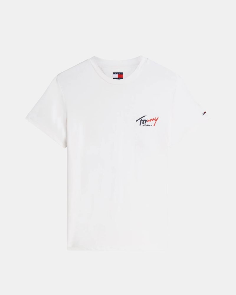 Camisetas de manga curta Homem TOMMY HILFIGER Branco DM0DM22538YBH