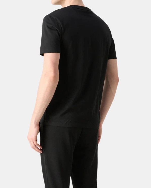 Camisetas de manga curta para homem HUGO Preto 50467556 DULIVIO