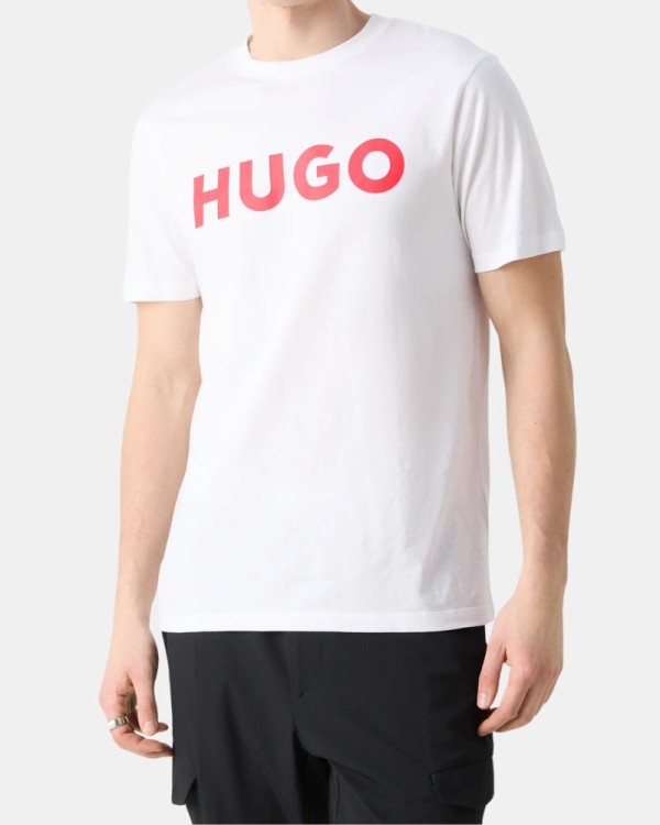 Camisetas manga curta Homem HUGO Branco 50467556 DULIVIO