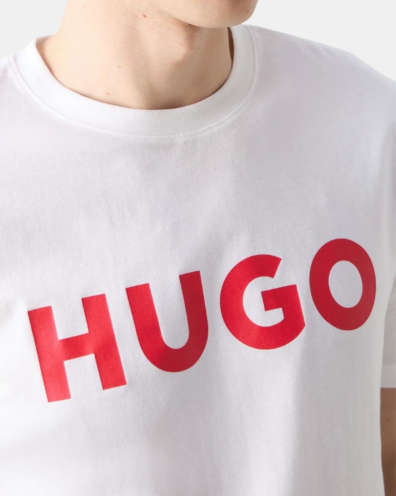 Camisetas manga curta Homem HUGO Branco 50467556 DULIVIO