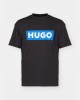 Camisetas Manga curta Homem HUGO Preto 50522376 NICO