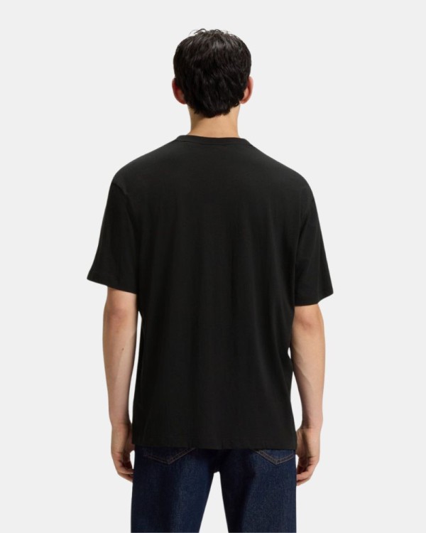 Camisetas Manga curta Homem HUGO Preto 50522376 NICO