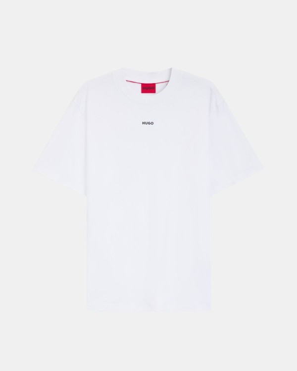 Camisetas de manga curta Homem HUGO Branco 50488330 DAPOLINO