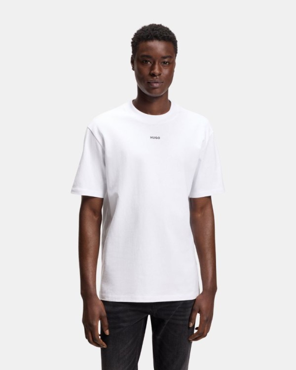 Camisetas de manga curta Homem HUGO Branco 50488330 DAPOLINO