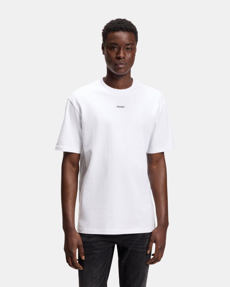 Camisetas de manga curta Homem HUGO Branco 50488330 DAPOLINO