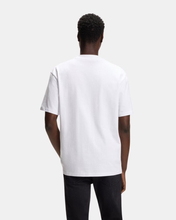 Camisetas de manga curta Homem HUGO Branco 50488330 DAPOLINO