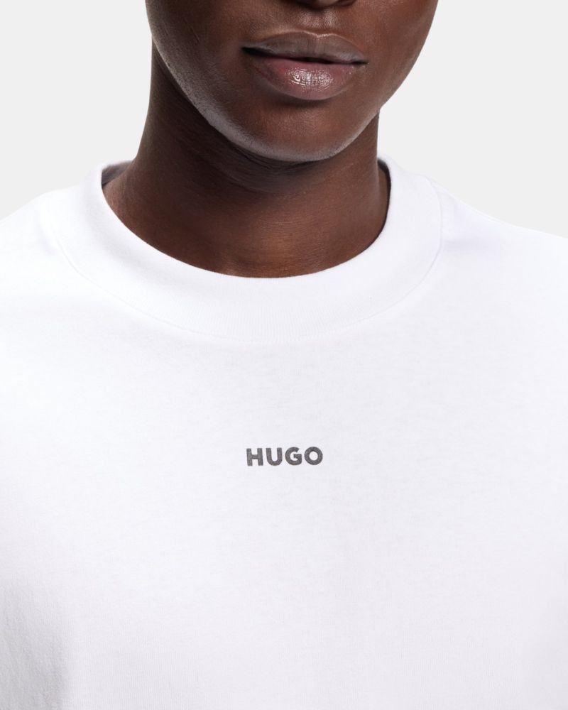 Camisetas de manga curta Homem HUGO Branco 50488330 DAPOLINO
