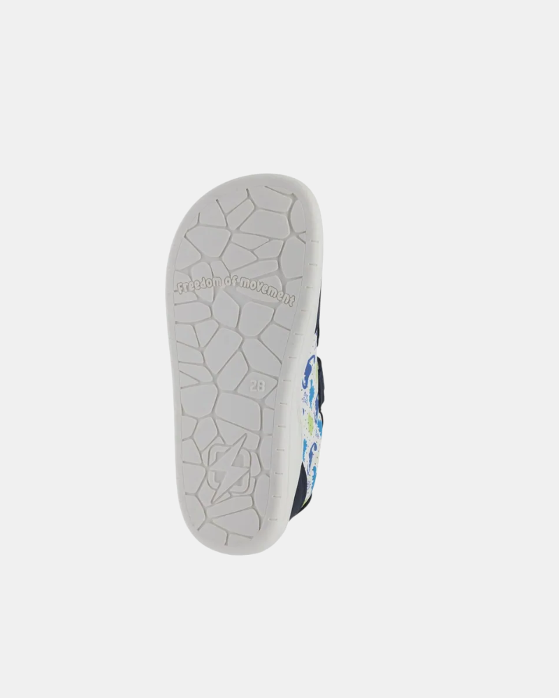 Ténis com luzes estilo barefoot infantil BEPPI azul 2218690