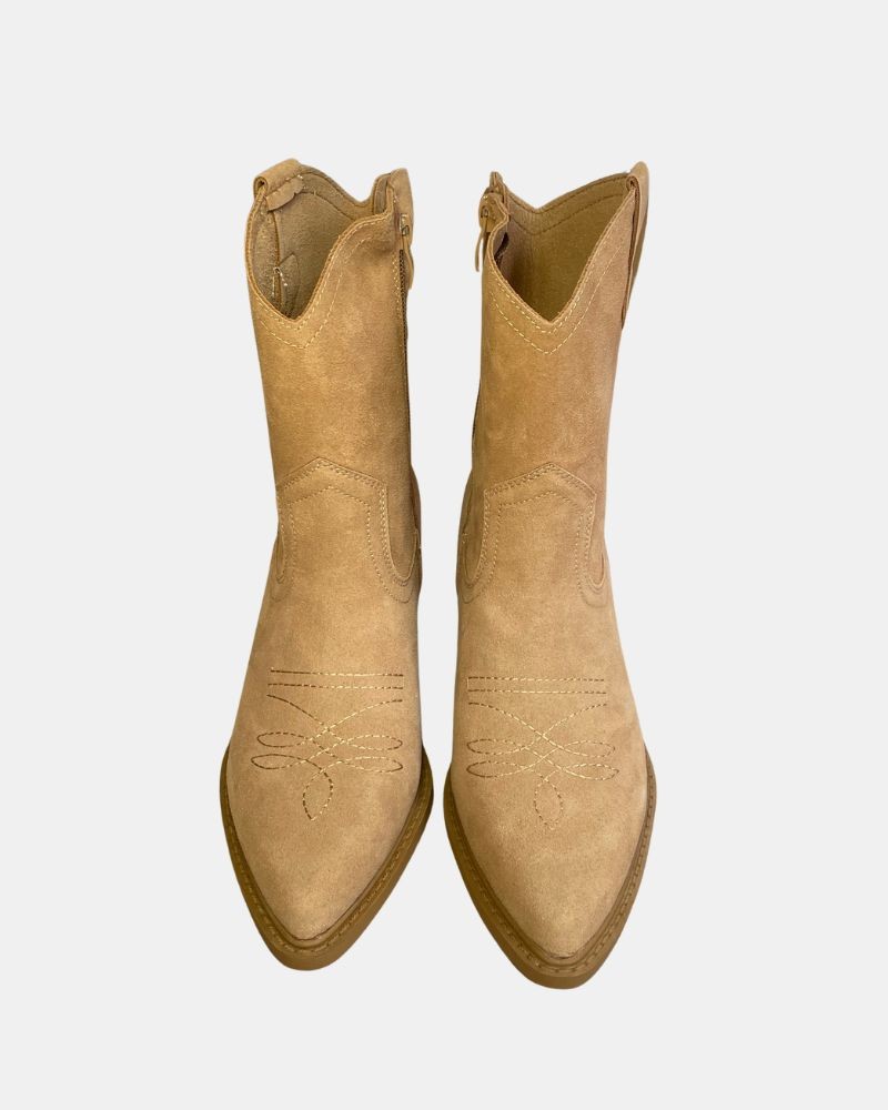 Botines Bajos Mujer RKS Taupe 353100