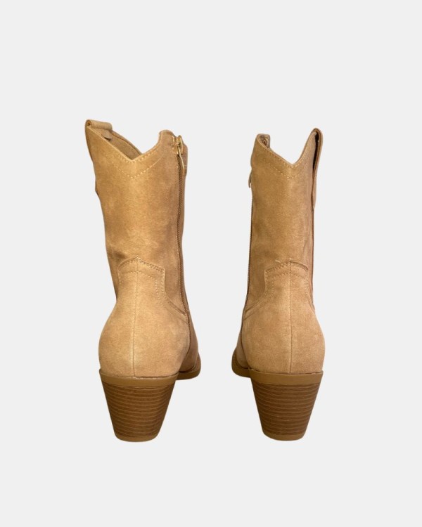 Botines Bajos Mujer RKS Taupe 353100