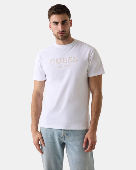 Camisetas Manga Curta Homem Branco M6YI41 K4227