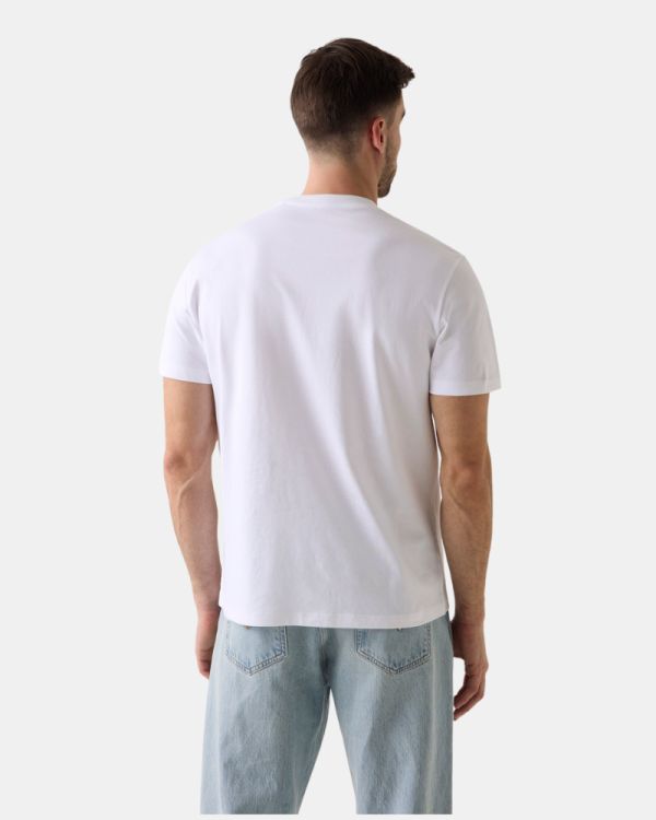 Camisetas Manga Curta Homem Branco M6YI41 K4227