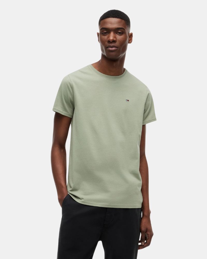 Camisetas Manga corta Hombre TOMMY HILFIGER Verde DM0DM04411PMO