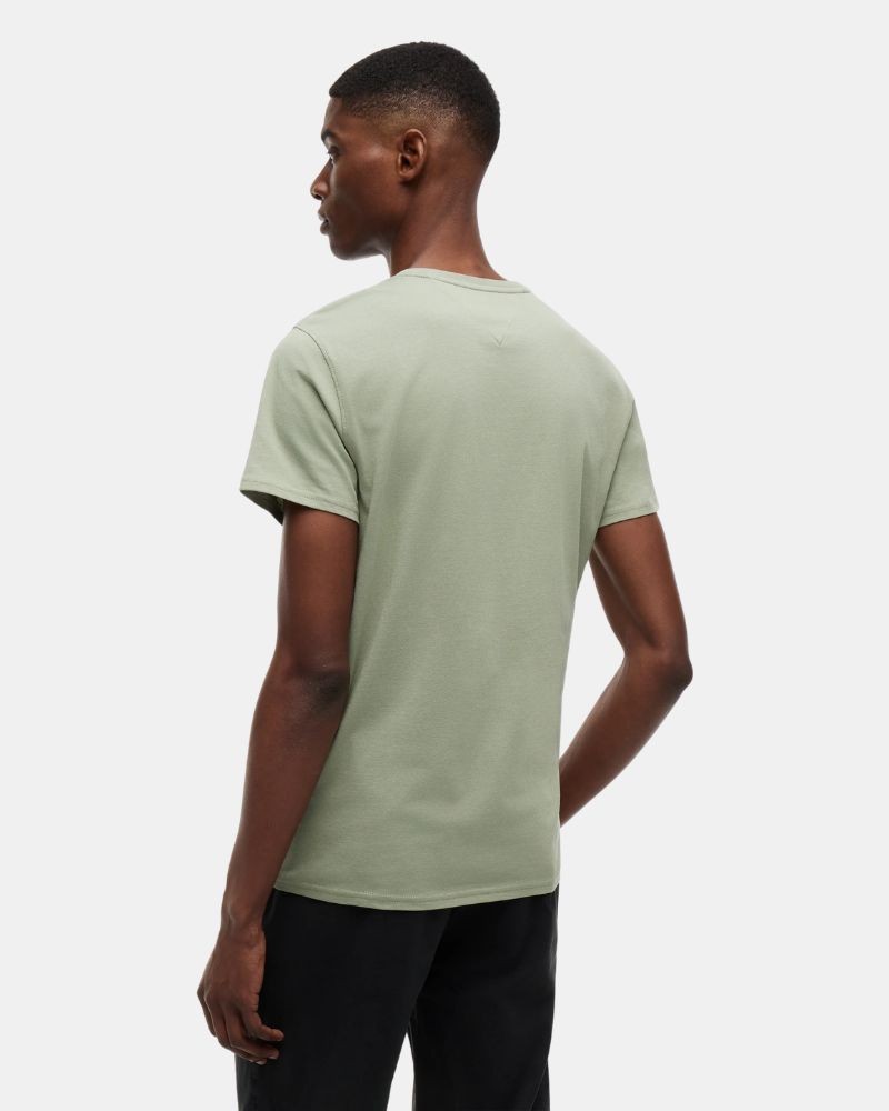 Camisetas Manga corta Hombre TOMMY HILFIGER Verde DM0DM04411PMO