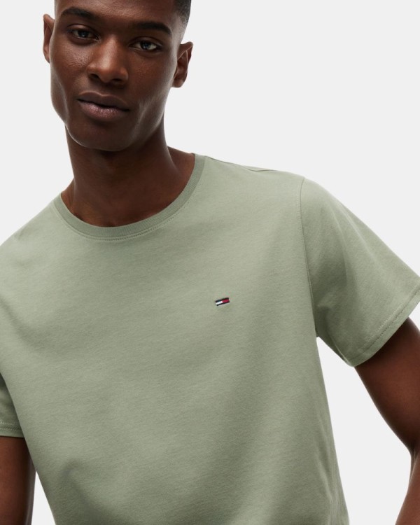 Camisetas Manga corta Hombre TOMMY HILFIGER Verde DM0DM04411PMO