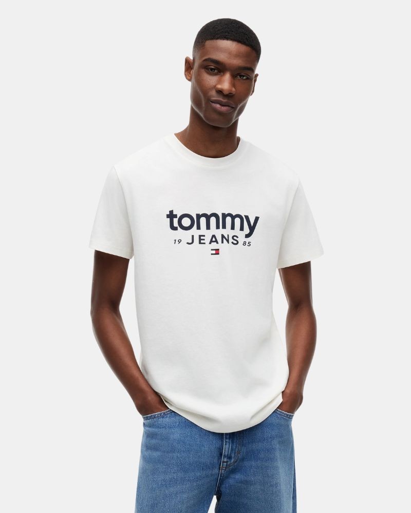 Camisetas Manga curta Homem TOMMY HILFIGER Branco DM0DM23376YBH