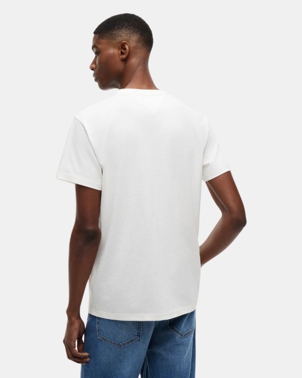 Camisetas Manga curta Homem TOMMY HILFIGER Branco DM0DM23376YBH
