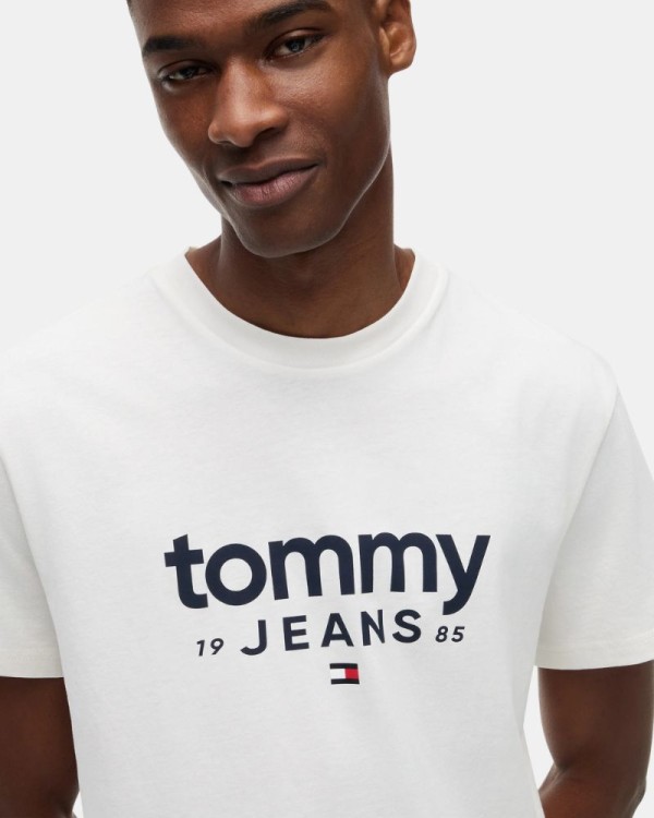 Camisetas Manga curta Homem TOMMY HILFIGER Branco DM0DM23376YBH