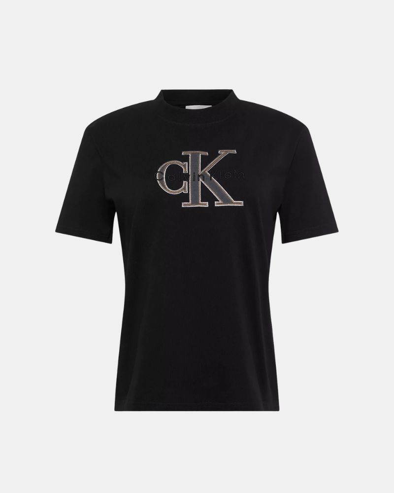 Camisetas Manga corta Mujer CALVIN KLEIN Negro LV047F829G