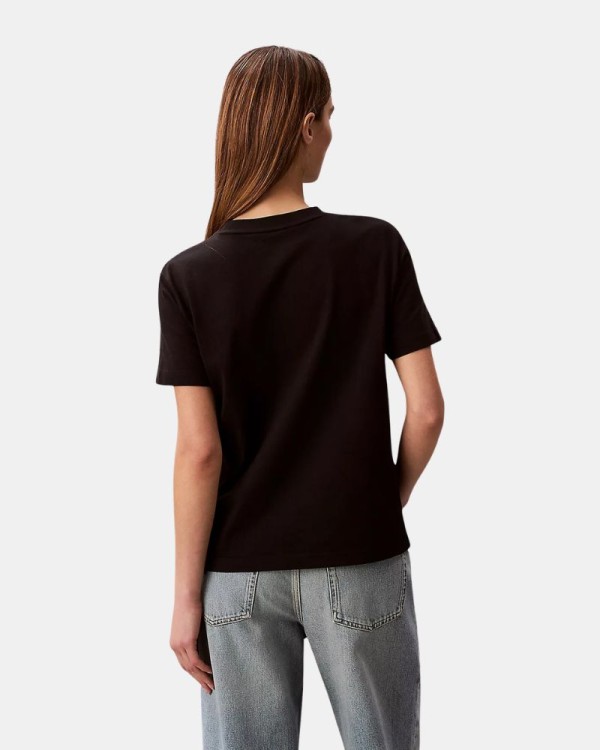 Camisetas Manga corta Mujer CALVIN KLEIN Negro LV047F829G