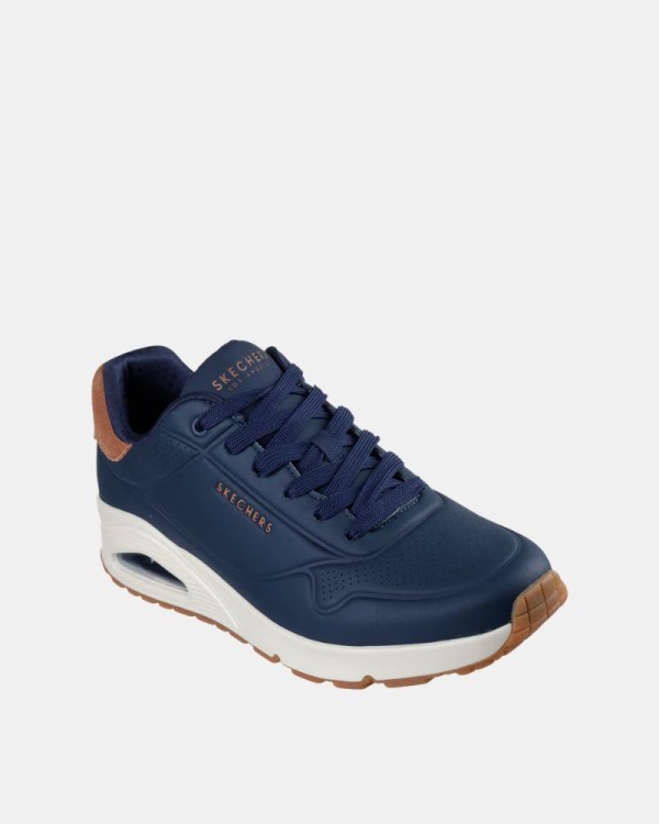 Sapatilhas baixas para homem SKECHERS Azul 183004 UNO