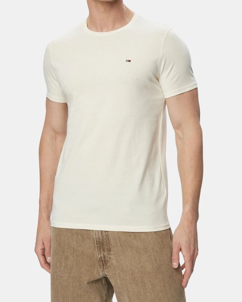 Camisetas Manga corta Hombre TOMMY HILFIGER Beige DM0DM04411AEF