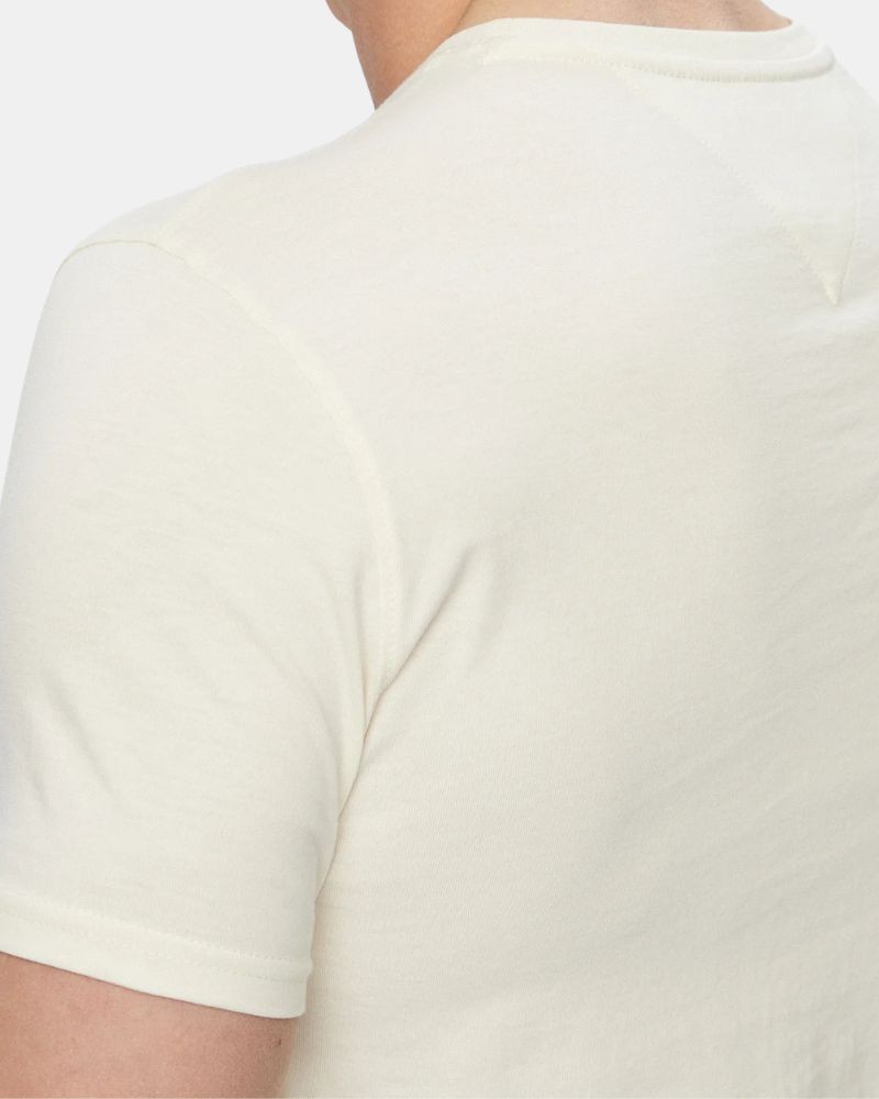 Camisetas Manga corta Hombre TOMMY HILFIGER Beige DM0DM04411AEF
