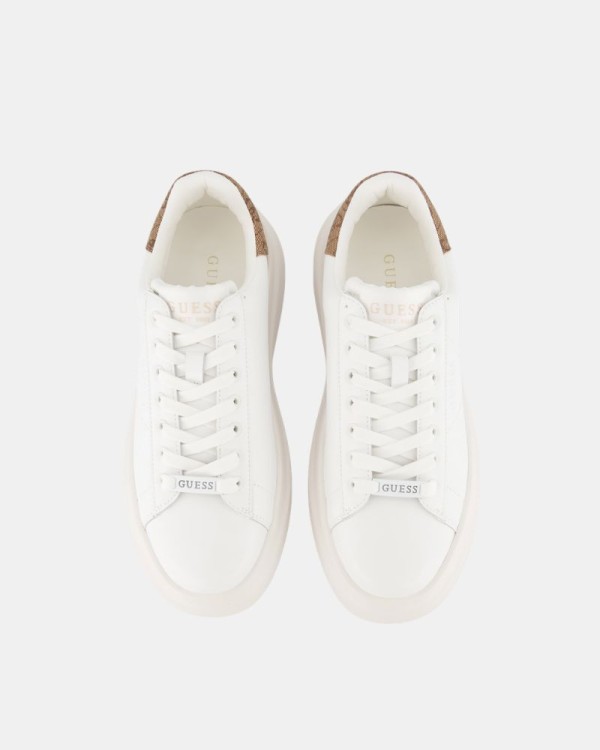 Ténis Baixos para Homem GUESS Branco ELBA FMPVIB LEA12