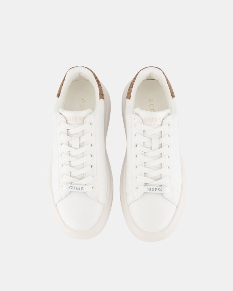 Ténis Baixos para Homem GUESS Branco ELBA FMPVIB LEA12