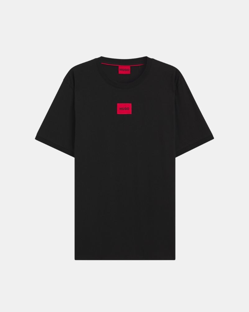 Camisetas de manga curta Homem HUGO Preto 50447978 DIRAGONAL212