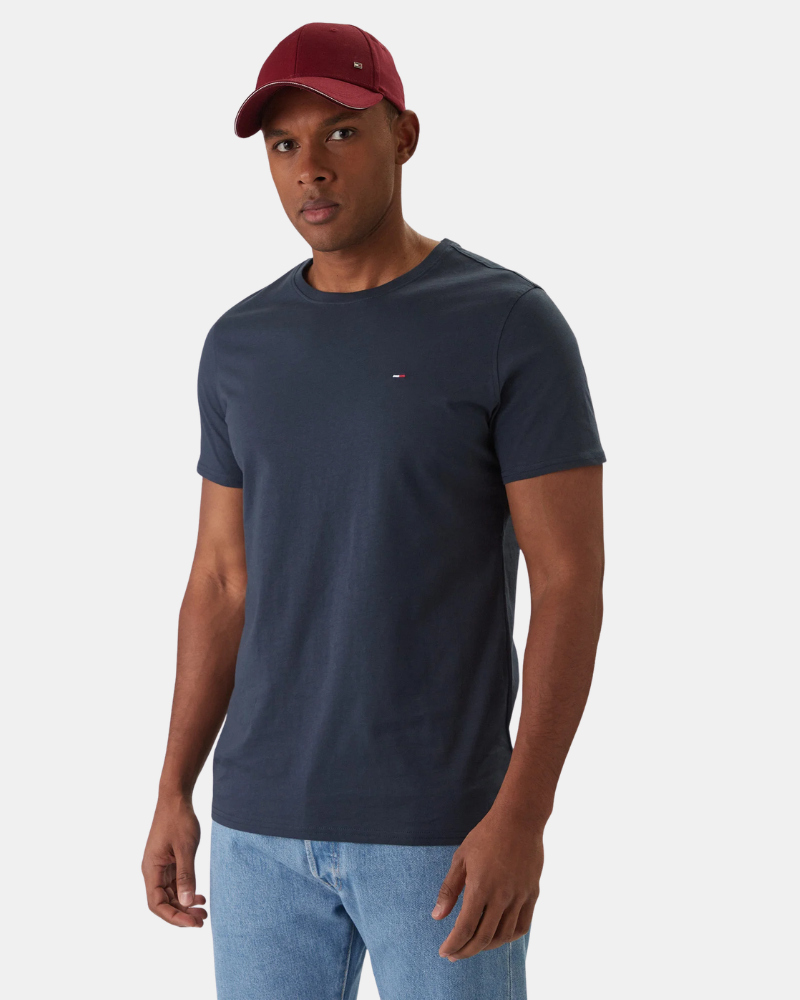 Camisetas de manga curta Homem TOMMY HILFIGER Azul DM0DM04411