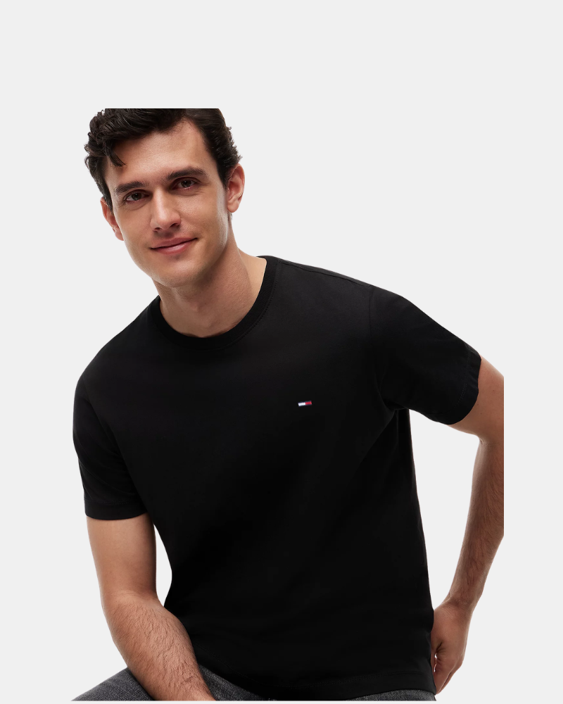 Camisetas Manga corta Hombre TOMMY HILFIGER Negro DM0DM09598